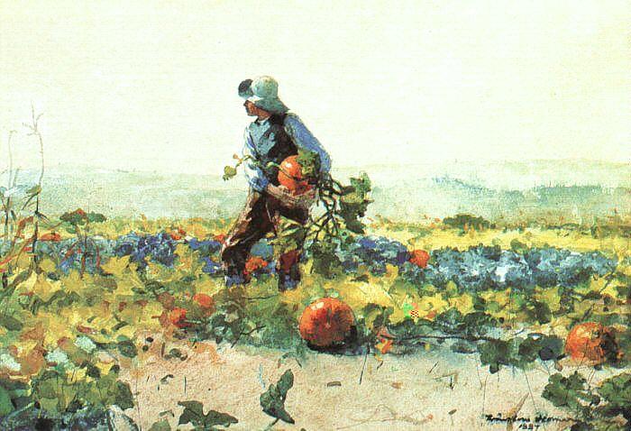 Winslow Homer For to be a Farmer's Boy Sweden oil painting art